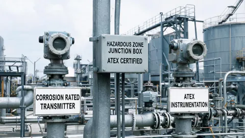 Chemical process corrosion rated instruments