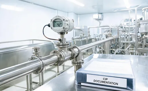Hygienic process transmitter inspection